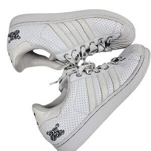 adidas Superstar 35th Anniversary White - 133624 perforated perfed Size 9.5